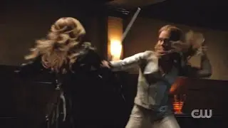 Arrow 7x18 | Black Canary & White Canary vs Black Siren & Shadow Theif Fight Scene