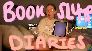 Book slump diaries *part 1* 😳⭐️ | finding my first 5 🌟 read, reading struggles