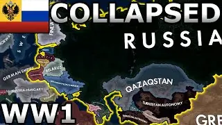 What if the Russian Empire Collapsed before WW1? | HOI4 Timelapse