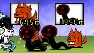 the battle cats but i use enemies(EOC+ HARD MODE(Dogy and Black Snake))