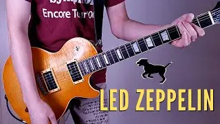 Led Zeppelin - Black Dog Instrumental Guitar Cover (Half-Step Down Tuning)