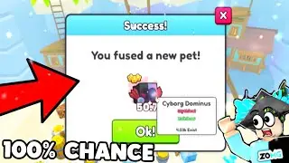 DO NOW! 🤯 OP Fusing Method GUARANTEES *RB Cyborg Dominus* (BEST PET) in Pet Simulator 99!
