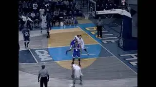 Should this be a normal post foul? Who is the foul on?