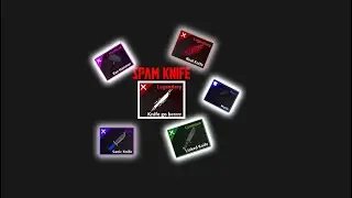 Loudest And Best Knives To Use With Spam Knife ( KAT Roblox )