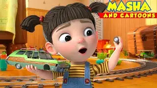 Let's make Children Transport - Masha and Cartoons, Official Audio Song for Children, Nursery Rhymes