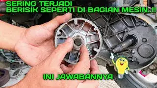 menganalisa suara kasar di Honda matic,#tutorial  AWAS.!! jangan bongkar mesin !!