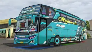 SHARE LIVERY | SAHABAT RAJAWALI BUS XHD TO JB3 | BUS SIMULATOR INDONESIA
