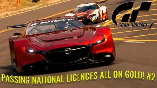 Gran Turismo 7 passing national licences on gold #2