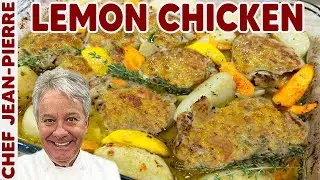 One Pan Lemon Roasted Chicken | Chef Jean-Pierre