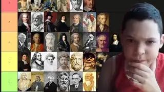 13 летний философ-просветитель Владислав сделал тир лист философов