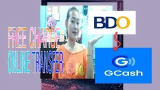 HOW TO CASH IN GCASH VIA BDO MOBILE APPS ONLINE WITHOUT CHARGE(TAGALOG TUTORIAL)-Emily Lomeda