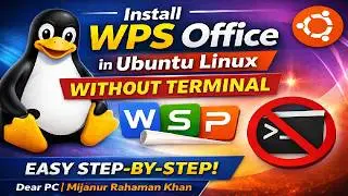 How to instal WPS office for pc for Linux Ubuntu without terminal code I AI-Powered Office Suite I