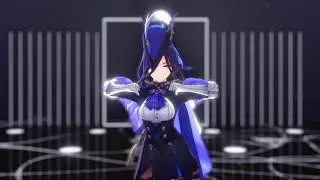 pink venom ▸Clorinde【Genshin impact MMD】