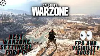 BEST WARZONE PC settings for visibility and performance 🔧 (FPS BOOST) (windows 10) (2020) (2021)