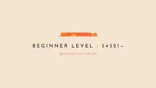 Short warm-up for Beginners: 54321| MC Music Studios