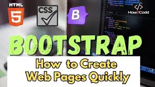 Create Website with Bootstrap | Build web page from scratch | learn Bootstrap | Build  HTML CSS page