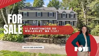 📍 ROVI Homes🚀 | Real Estate | 15 Swarthmore Rd, Wellesley, MA 02482 | Molly Potts