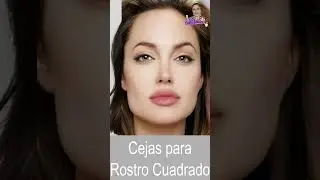 CEJAS para ROSTRO CUADRADO #diseñodecejas #rostrocuadrado #shorts #cejas