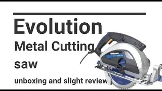 Evolution metal cutting saw (skill saw style)