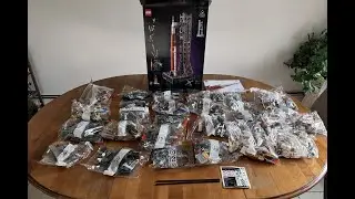 Assembly of the Lego Artemis Launch System
