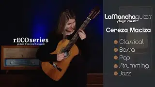 A all solid rECO classical guitar | La Mancha Cereza Maciza