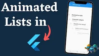 Flutter: animate your app lists display with cool flutter animations 