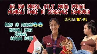 VIRALL !! GADIS CANTIK PERAIH MENDALI EMAS DI SEAGAMES 2023 !! PROFIL DAN BIODATA MASNIARI WOLF😍😍