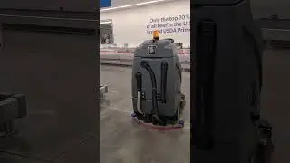 Robot Floor Cleaner at Sam's Club #Shorts #Technology #Robots