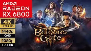 Baldur's Gate III - RX 6800 + Ryzen 5 7600 | Ultra Settings