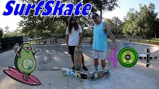 SURFSKATING, St. Augustine With Work For Avocados
