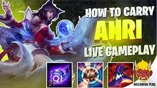HOW TO CARRY WITH AHRI EVERY GAME! - Wild Rift HellsDevil Plus Gameplay