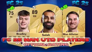 FC 25 Liverpool Players Official Ratings