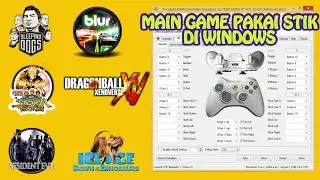 Cara menggunakan X360ce dengan stik BT di Pc/Laptop | Windows