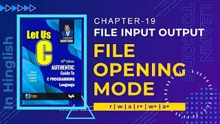 Let us C Solutions | C Programming | File Opening Mode in C Language | File Handling in C Language