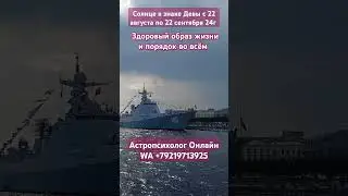 #Солнце в знаке #Девы с 22 августа по 22 сентября 24г