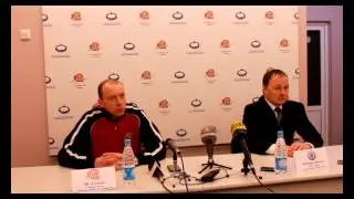 Гомель 1 - 2 Юниор, Пресс-конференция