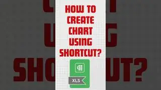 Excel Chart Creation: Master Keyboard Shortcuts in 30 Seconds! #exceltech #exceltips #shorts