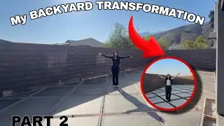 MY BACKYARD TRANSFORMATION + Izael’s birthday prep 