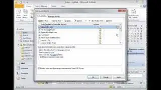 Outlook Tip: Organize all Mail from a Domain