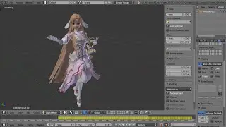 Stacia Asuna Arena of Valor 3d Model