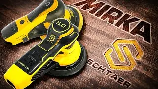 Шлифмашины SCHTAER SCH-03 и MAX-XT R7304