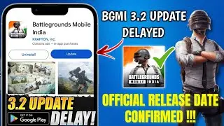 BGMI 3.2 Update Delayed 😰 | New Official Date Confirmed 😍 - Androgamer Malayalam