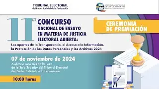 Ceremonia de premiación 