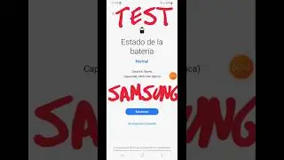 🔋 Test del estado de la batería de un Samsung con la app Samsung Members