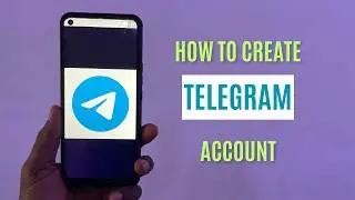 How To Create  A Telegram Account On Android Phone In 2026 || Basic Tutorial