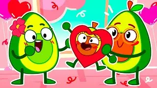 Making A Card For My Valentine 😊❤️ || Rules of Conduct for Kids by Pit & Penny ✨🥑