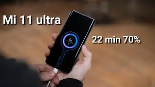 Xiaomi Mi 11 Ultra | 67W Wireless ultimate  Charging Speed Test