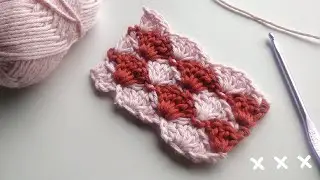 How to Crochet Scallop/Closed Shell Stitch