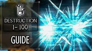 Skyrim - Level Up Destruction To 100 FAST 2024