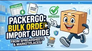 Packergo Bulk Order Import Workflow | Import Orders from CSV & Marketplaces (2026)
